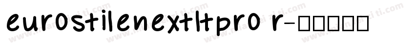 eurostilenextltpro r字体转换
